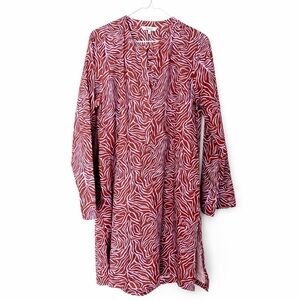 Tucker NYC Shirt Dress Cotton Medium Long Sleeve